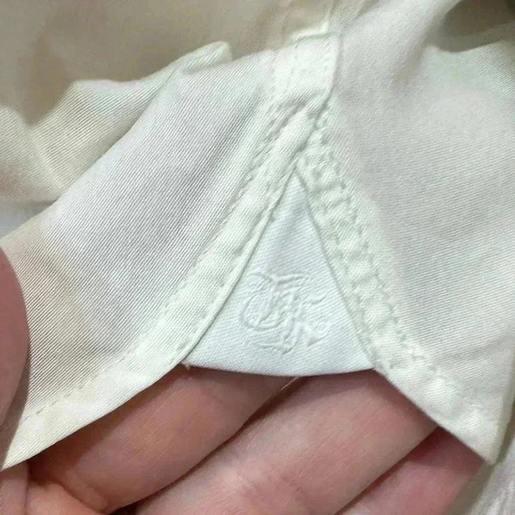 The Kooples Womens Button Down Fitted White Long Sleeve Size M - Picture 4 of 11